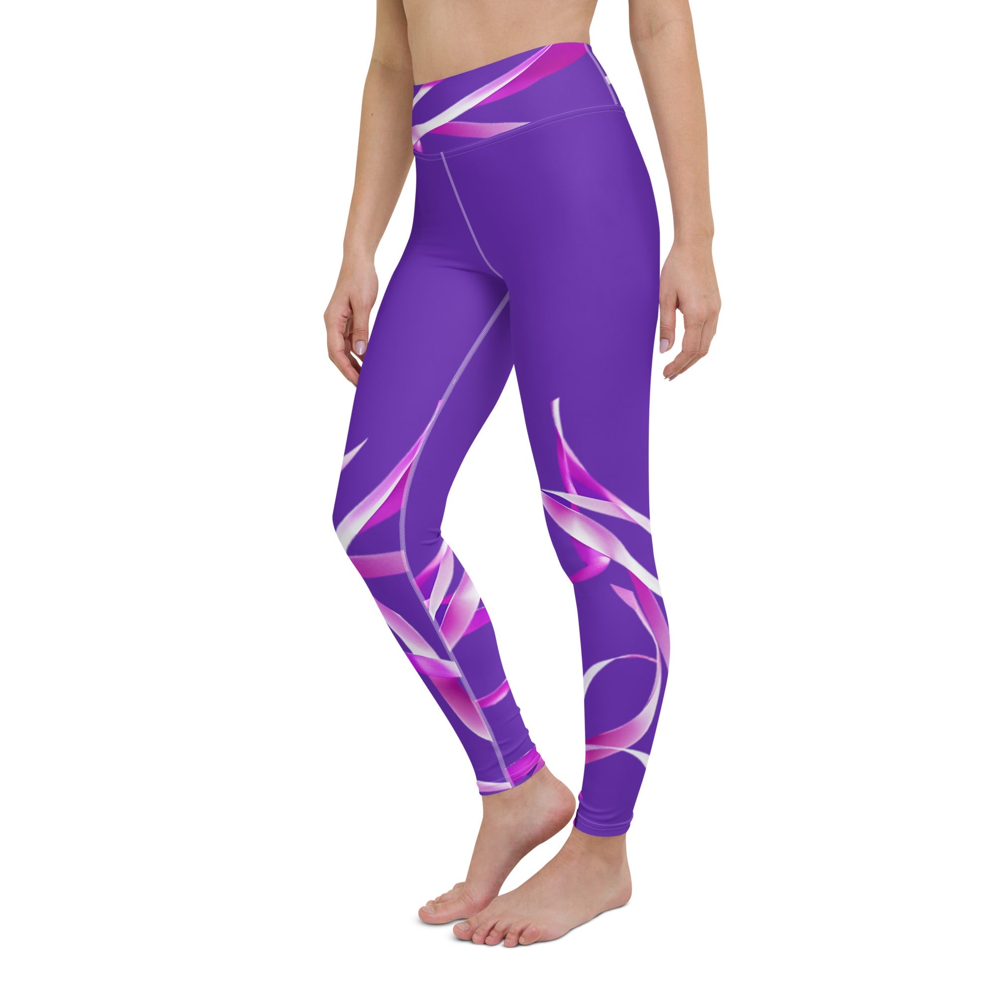 Unique Look Leggings. Gym or Yoga Pants. Abstract Modern Art Streetwear by WickedYo.
